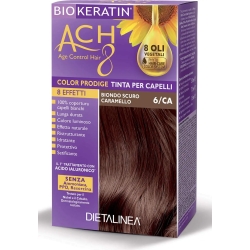 biokeratin ach 8 color prodige - tinta N. 6/CA Biondo scuro caramello