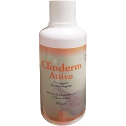 Clinderm Attivo - Doccia Shampoo Dermatologico Lenitivo 500 ml