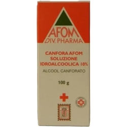 Canfora 10% 100 ml - farmaco antidolorifico