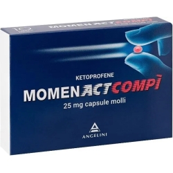 MomenAct Compì - 10 Capsule molli da 25 mg