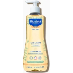Mustela Cleansing Oil - Olio da bagno per bambini 500 ml