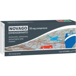 Novago 10 compresse - Antivomito e Antinausea - Nova Argentia