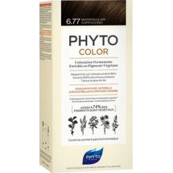 PHYTO color - colorazione capelli N. 6.77 Marrone Chiaro Cappuccino