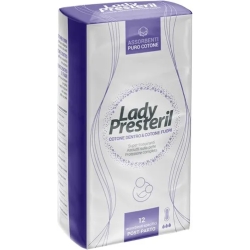 Presteril Lady presteril - 12 assorbenti post-parto in cotone