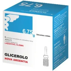 Glicerolo Soluzione Rettale - 6 Microclismi da 6,75 g