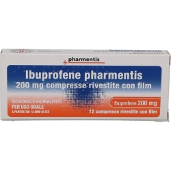 Pharmentis Ibuprofene, 12 compresse 200mg - Antidolorifico