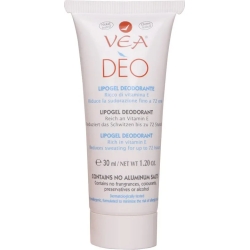 Vea Deo - Lipogel Deodorante con Vitamina E Crema 30 ml