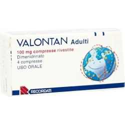 Valontan Adulti 4 Compresse da 100 mg - Trattamento Della Nausea