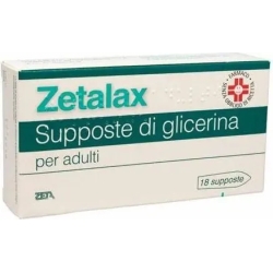 Zetalax 18 Supposte Di Glicerina Per Adulti