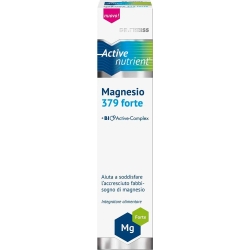 Active Nutrient Magnesio 379 Forte 20 Compresse - Integratore Per La Stanchezza E L'Affaticamento