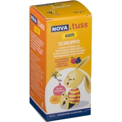 Nova Tuss Kids Sciroppo 125 ml - Integratore Per Il Benessere Della Gola