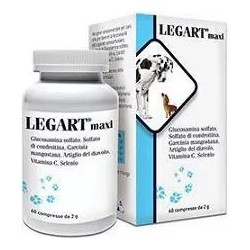 Legart Maxi 60 Compresse da 2 g - Complemento per la funzionalità osteoarticolare