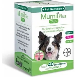 Murnil Plus Tabs 40 Compresse - Lucentezza e ricambio del pelo