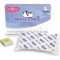 Nauzina Buona Pet - 12 cerotti per cani adesivi per uso esterno