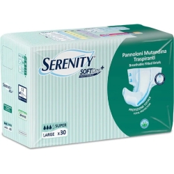 Serenity SoftDry+ - 30 Pannoloni a mutandina taglia L