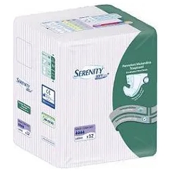 Serenity SoftDry - 12 Pannolini a Mutandina Maxi Misura L