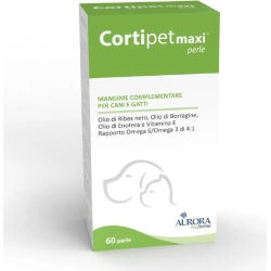 Cortipet Maxi 60 perle - mangime complementare per cani e gatti