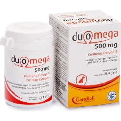 Duomega Cani 30 capsule - mangime complementare a base di acidi grassi