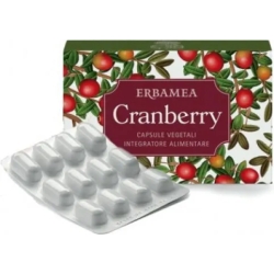 Erbamea Cranberry 24 Capsule - Integratore Per Le Vie Urinarie