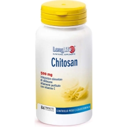 Longlife Chitosan 84 Tavolette - Integratore Lipo Assorbente