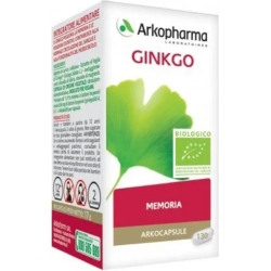 Arkocapsule Ginkgo Bio 130 capsule - Integratore per la Memoria