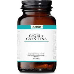 Coq10+Carnitina 30 Capsule - Integratore Per L'Energia