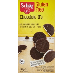 Chocolate O's - Biscotti farciti con crema al latte senza glutine 165 g