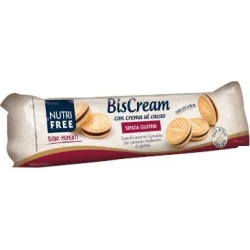 Biscream - Biscotti senza glutine con crema di Cacao 125 g
