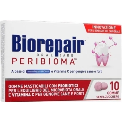 Peribioma, 10 Gomme - Integratore Fermenti Lattici Cavo Orale