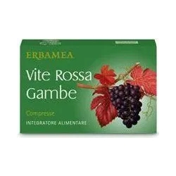 Erbamea Vite Rossa Gambe 30 Compresse - Integratore Per Il Microcircolo