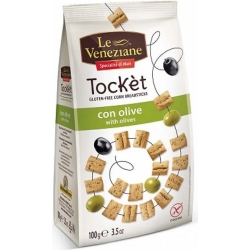 Le Veneziane - Mini grissini Tocket gusto olive 100 G