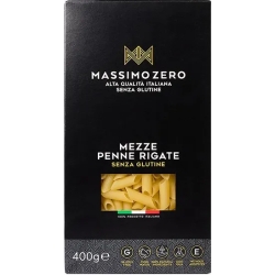 mezze penne rigate - pasta senza glutine 400 g