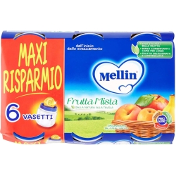 Omogeneizzato di frutta mista 6x100 g