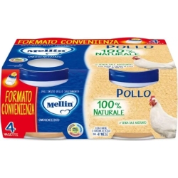 Omogeneizzato di pollo e farina di riso 4x80 G