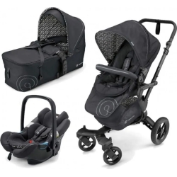Neo Mobility set - Trio Passeggino + Navicella Scout + seggiolino auto air Safe colore Cosmic Black