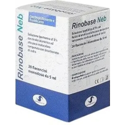 Rinobase Neb 20 flaconcini 5 ml - ipertonica decongestionante