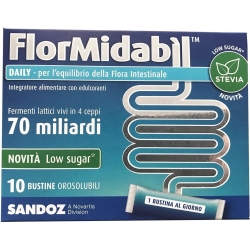 Flormidabil Daily 10 Bustine Oroslolubili - Integratore Di Fermenti Lattici
