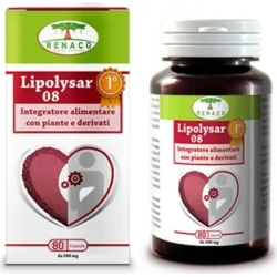 Lipolysar 08 Monascus 80 Capsule - Integratore Per Il Colesterolo
