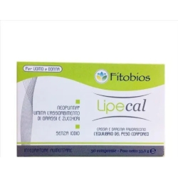 Lipecal 30 Compresse - Integratore Per L'Equilibrio Del Peso