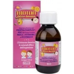 Bioton Difesa Bambini Sciroppo 120 ml - Integratore Per Le Difese Immunitarie