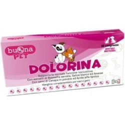 Dolorina 20 Compresse - Per funzione nocicettiva di cani e gatti