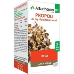 Arkocapsule Propoli Bio - Integratore per le Difese Immunitarie 40 capsule