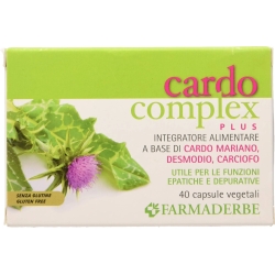 Cardo Complex Plus 40 Capsule - Integratore Per La Funzionalità Epatica
