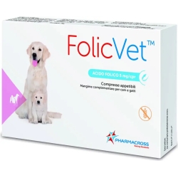 Folicvet 15 compresse - per migliorare la digestione di cani e gatti