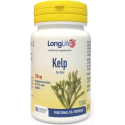 Longlife Kelp 180 Compresse - Integratore Per La Tiroide