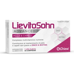 Lievito Sohn Advanced 60 Compresse - Integratore per pelle e capelli