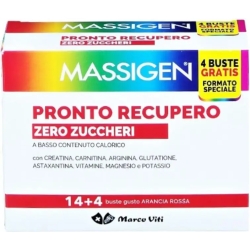 Massigen Pronto Recuper Zero Zuccheri 14+4 bustine - energia