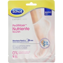 Scholl Pedimask - Maschera nutriente per Piedi con 0% Profumi e Coloranti