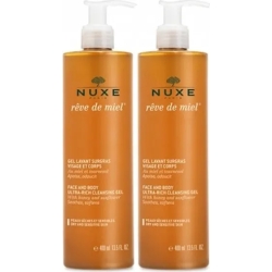 NUXE Reve De Miel - gel lavante 2 x 400 ml