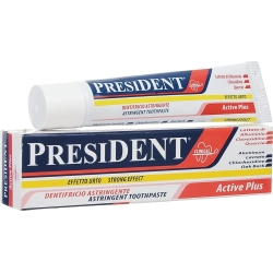 President Active Plus - Dentifricio 30 ml